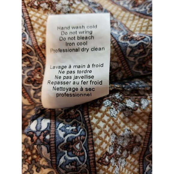 Anthropologie 11 1 TYHLO Top Womens Peasant BOHO Pullover Long Sleeve Size M - Picture 8 of 15